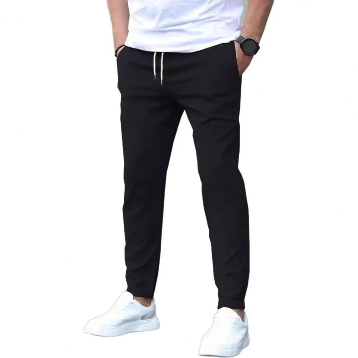 Men's Sporty Joggers with Pockets & Elastic Waistband