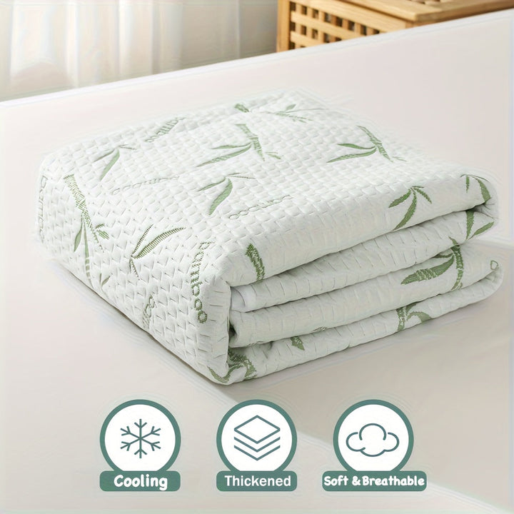 BambooCool Mattress Protector – Breathable and Cooling for Better Sleep Comfort