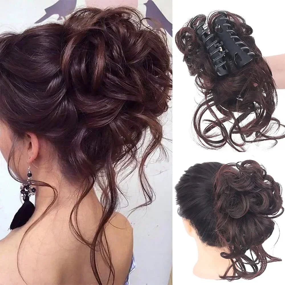 Curly Bun – Clip-In Hair Extension with Volume and a Natural Look