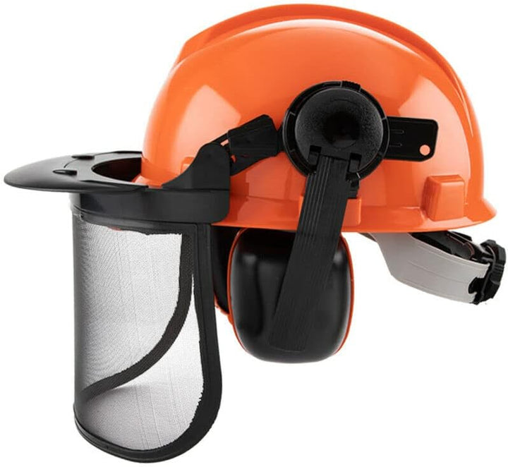 Forestry Safety Helmet with Face Shield & Ear Defenders – ArborMax