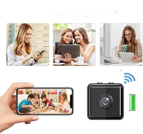 SecureView Mini WiFi Surveillance Camera | 1080P Full HD | Weatherproof & Wireless | App Control & Night Vision