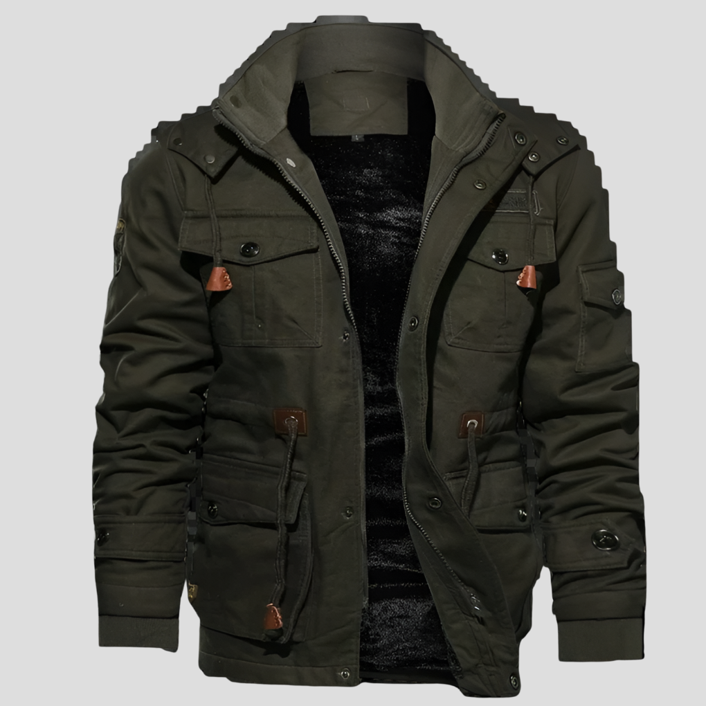 Robust Men's Jacket  Wind Resistant and Warm