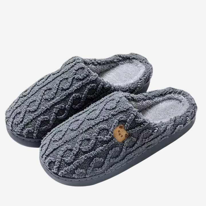 Warm Plush Slippers for Women