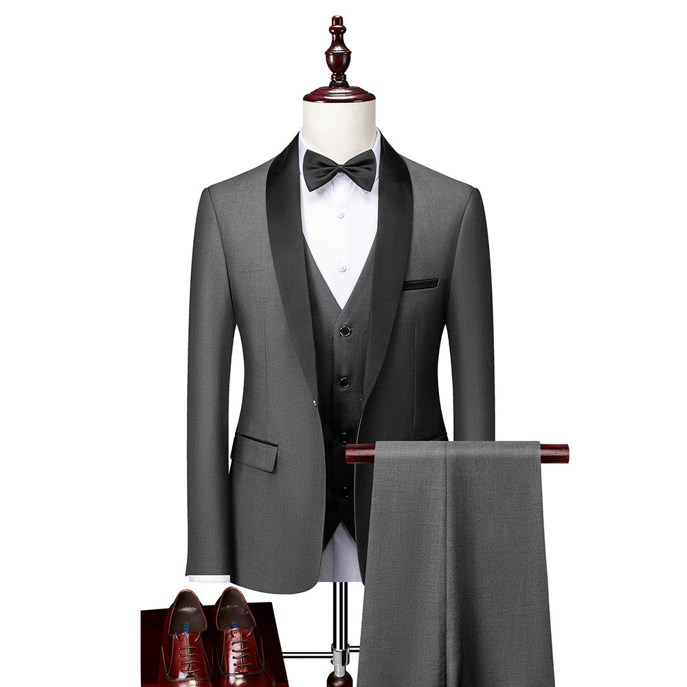 Men’s 3-Piece Slim Fit Suit Set