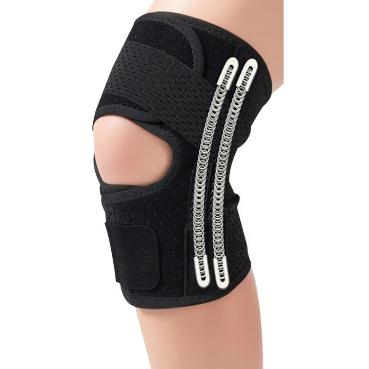 Knee Support with Adjustable Compression System