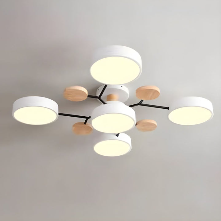 Macaron Metal LED Ceiling Lamp