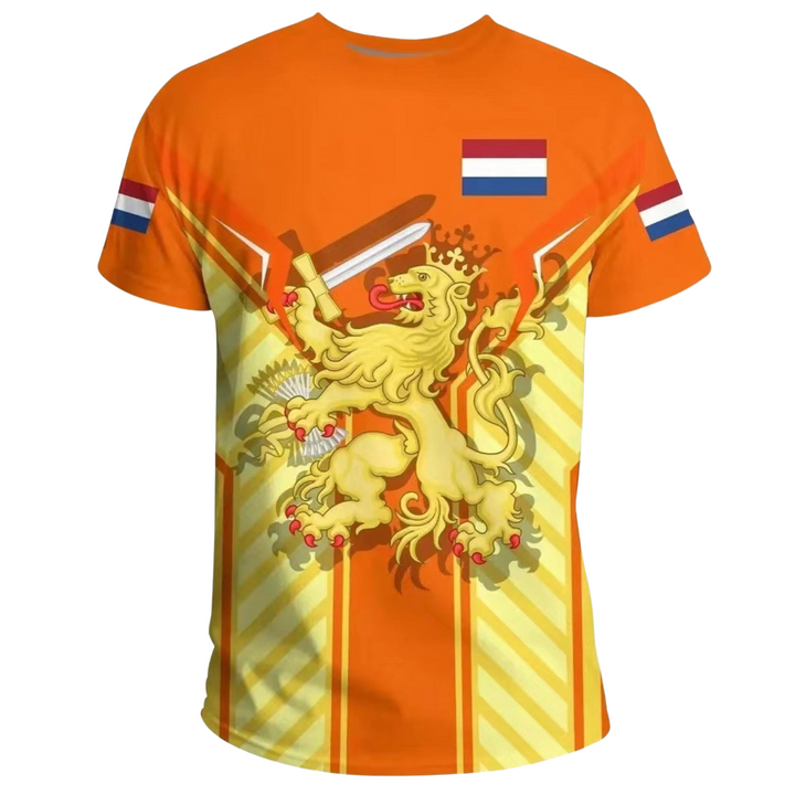 DutchPride 3D Netherlands Men's T-Shirt – 2024 Limited Edition