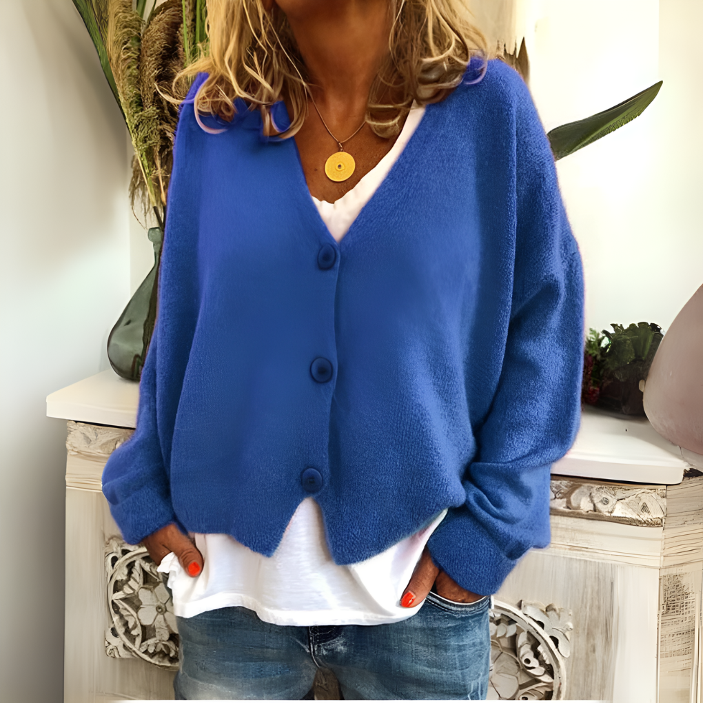 Women’s Soft Knit Relaxed Fit Cardigan