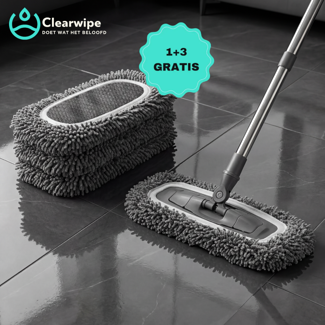 Reusable Microfibre Mop Covers for Wet and Dry Floor Cleaning