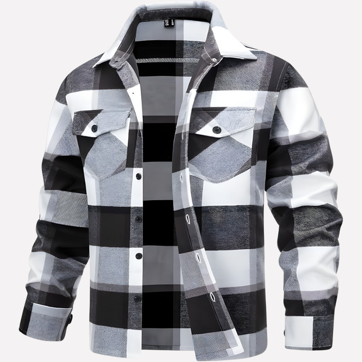 Men’s Plaid Flannel Shirt