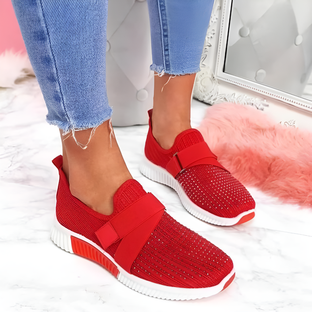 Customizable T Strap Casual Flats