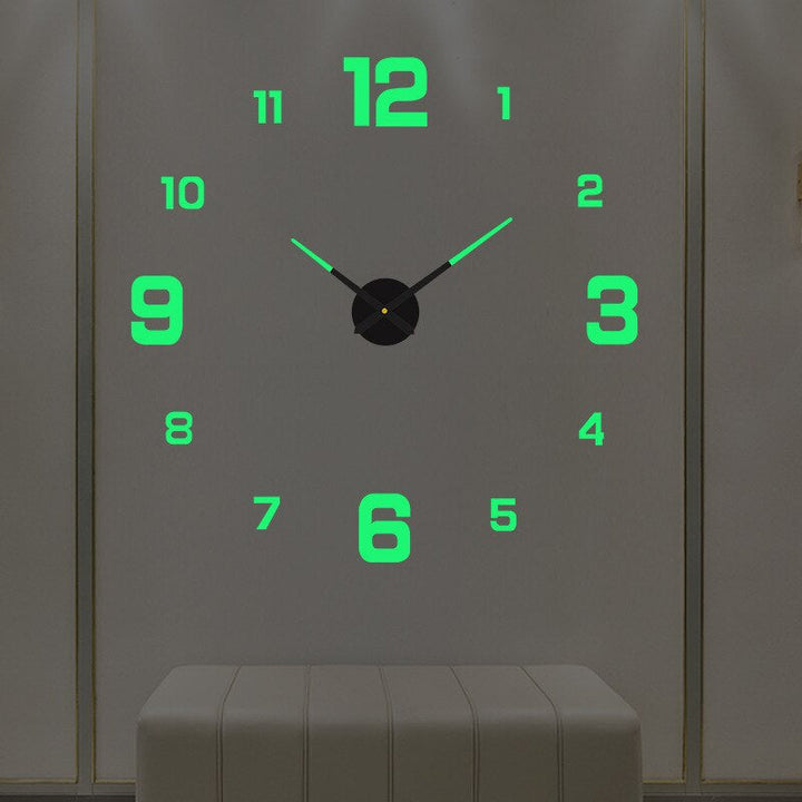 Large Modern-Style Wall Clock