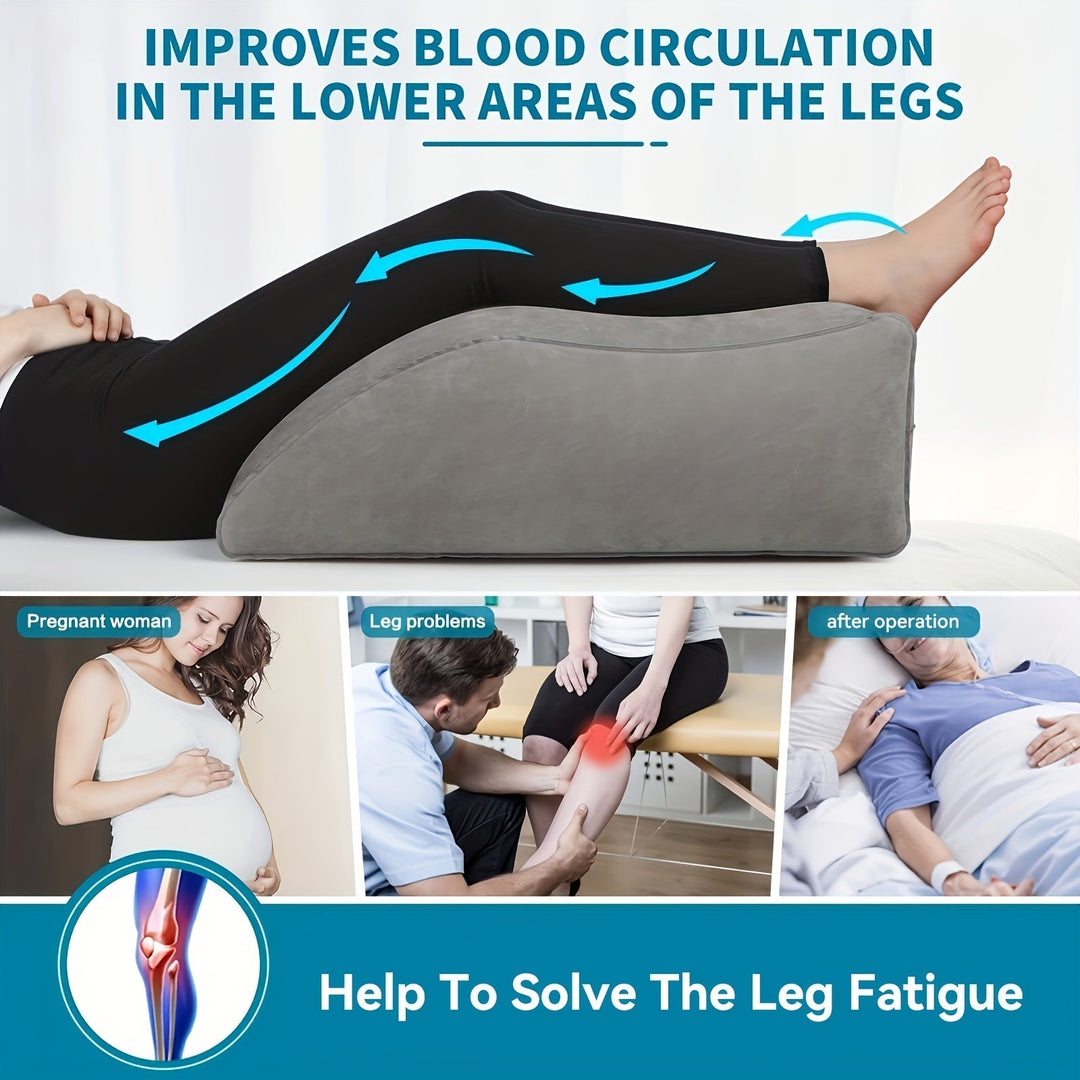 Inflatable Leg Elevation Pillow – To Improve Blood Circulation, Ideal for Sleeping