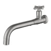 Modern Single-Lever Wall-Mounted Basin Mixer Tap with 1 Hole