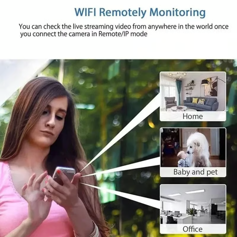 Mini HD Surveillance Camera — Effortless 24/7 Connection and Protection