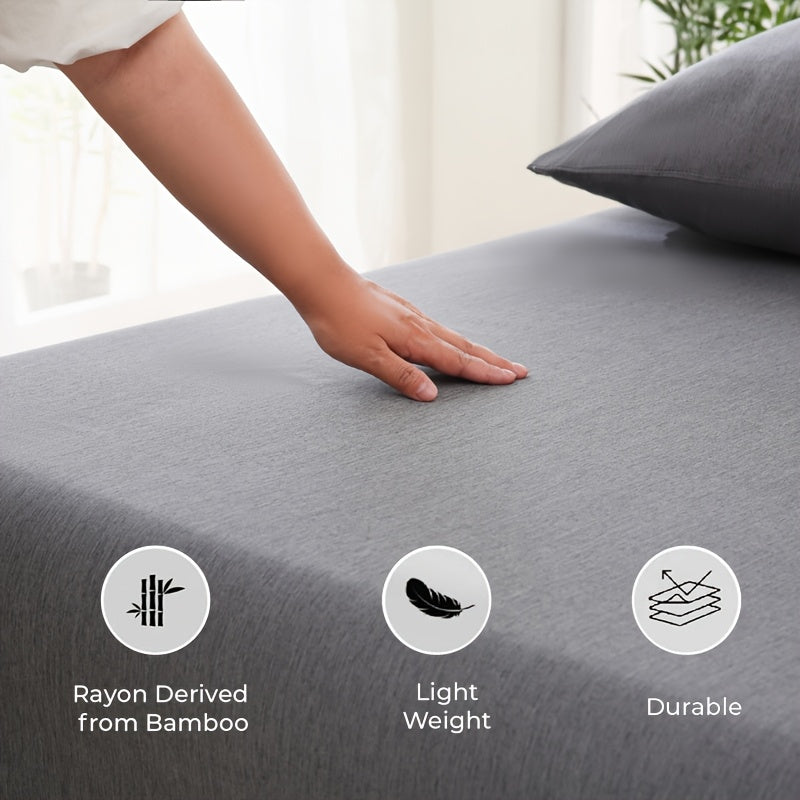 Bamboo Fibre Fitted Sheet Summer Edition – Luxurious Breathable Comfort