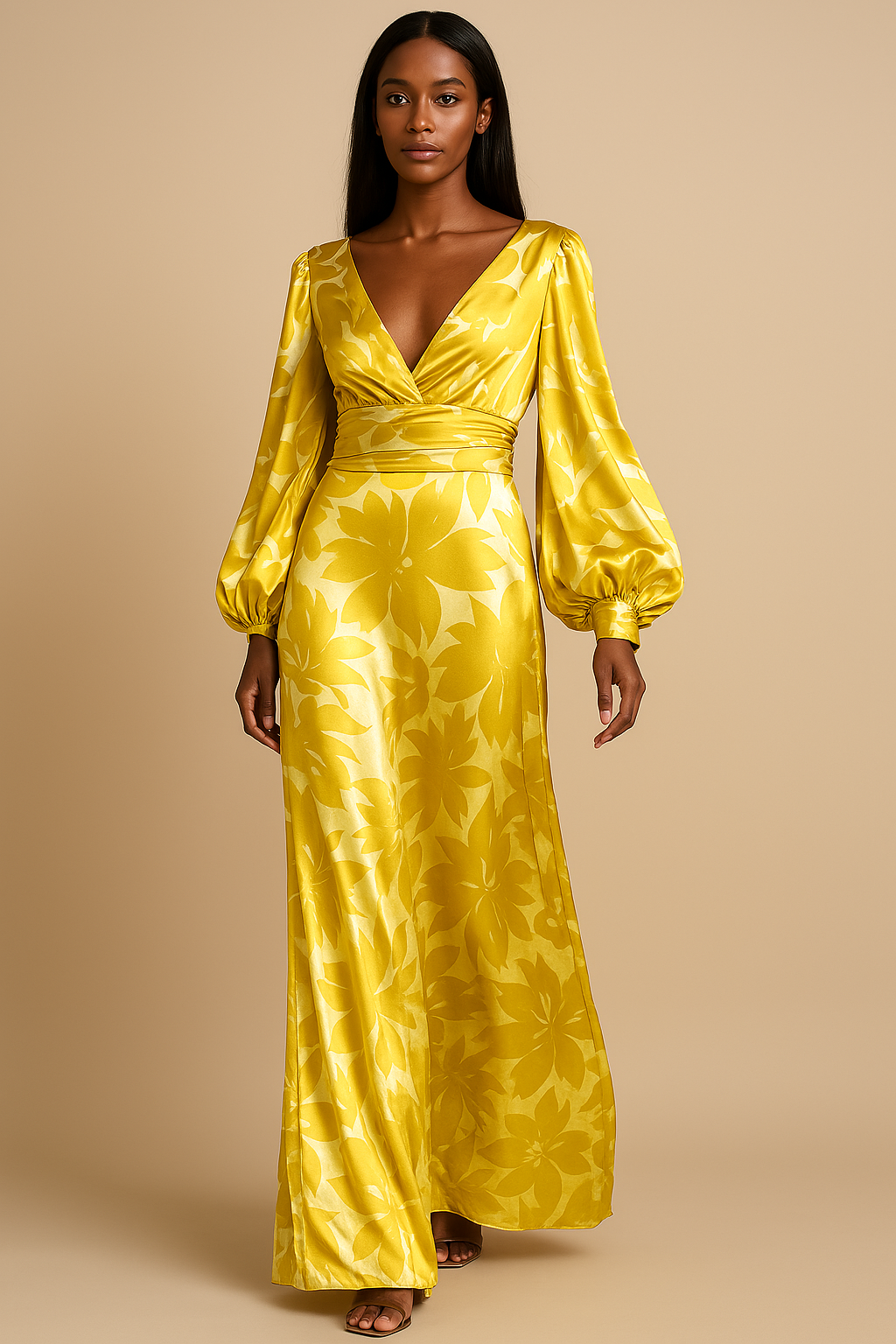 Fashionable European-Style Dress