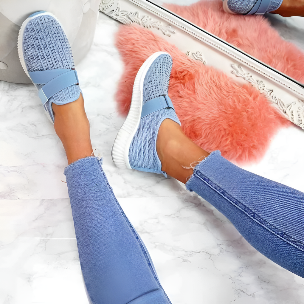 Customizable T Strap Casual Flats
