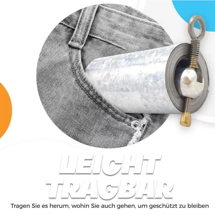 Portable Metal Baton for Self-Defence and Magic