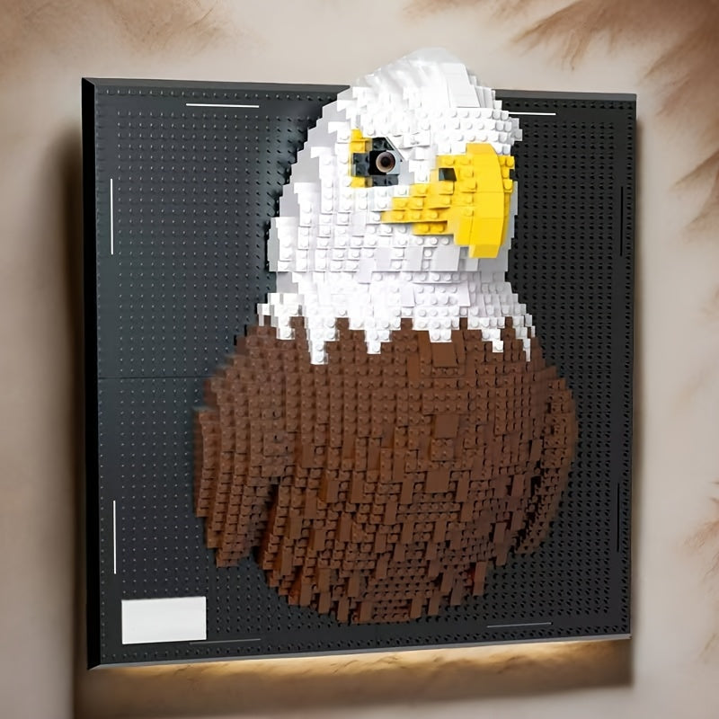 3D Creative Building Blocks – Shark and Eagle Collection