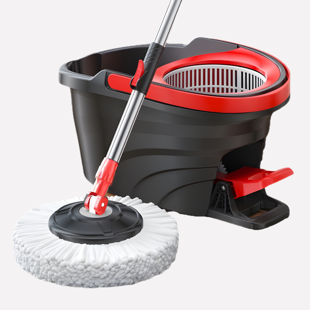 Spin Mop and Bucket Cleaning System