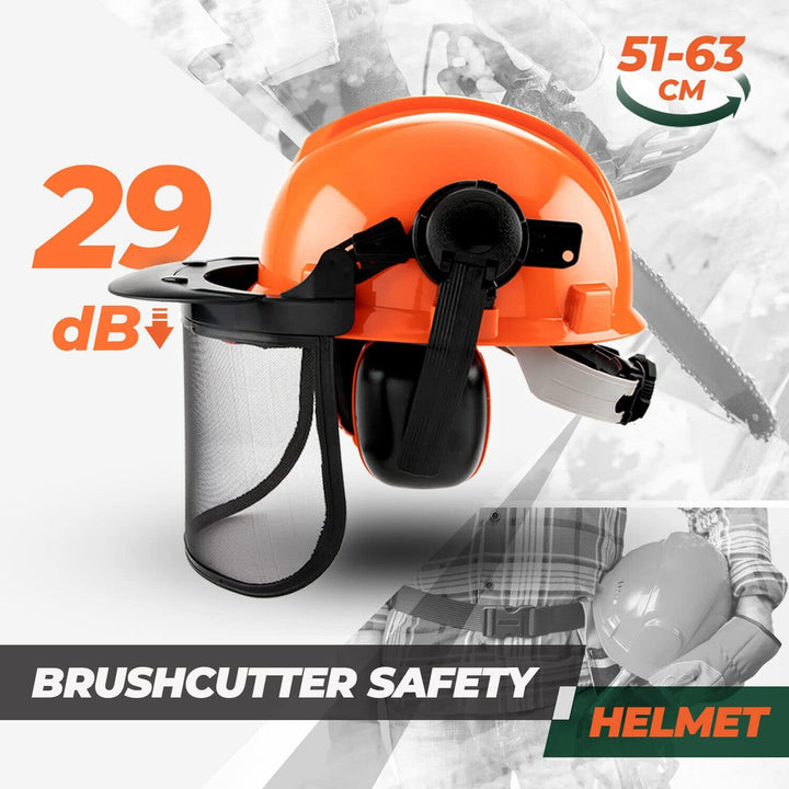 Forestry Safety Helmet with Face Shield & Ear Defenders – ArborMax