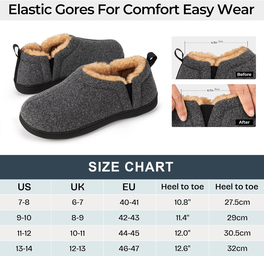 Warm Winter Slippers for Men - Noah