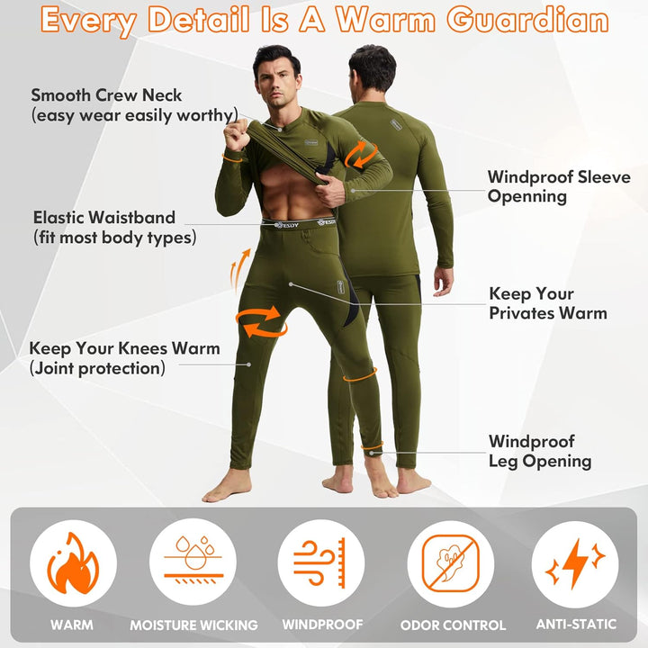 Thermal Underwear Set for Men - Thomas