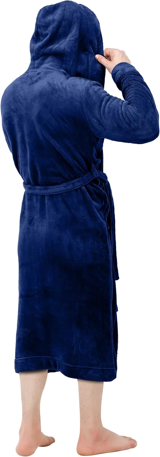 Comfortable Men's Fleece Dressing Gown - Harry