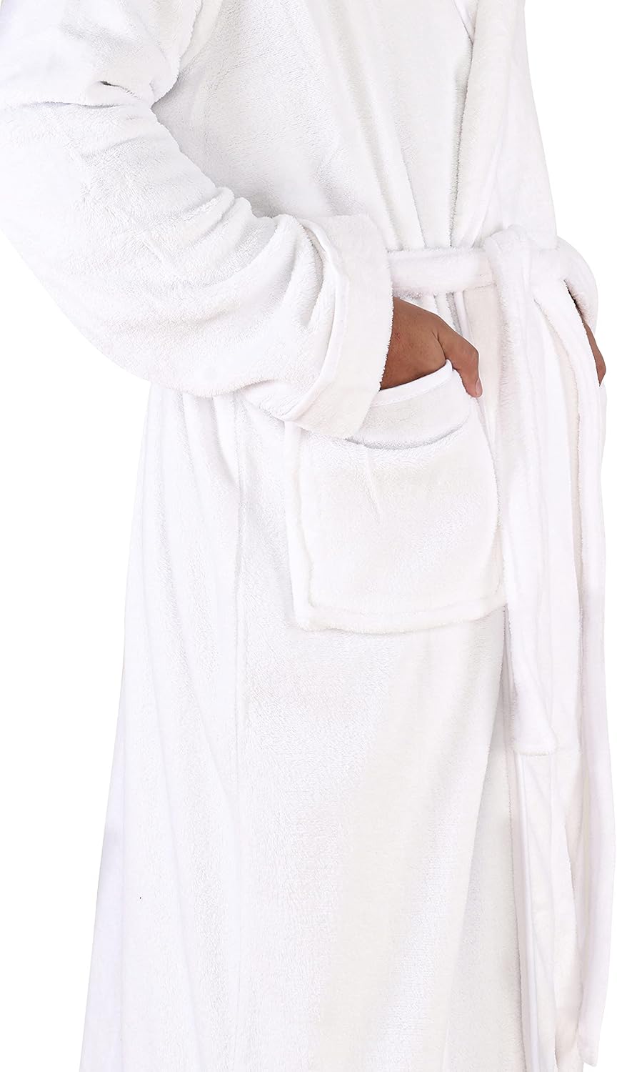 Comfortable Men's Fleece Dressing Gown - Harry
