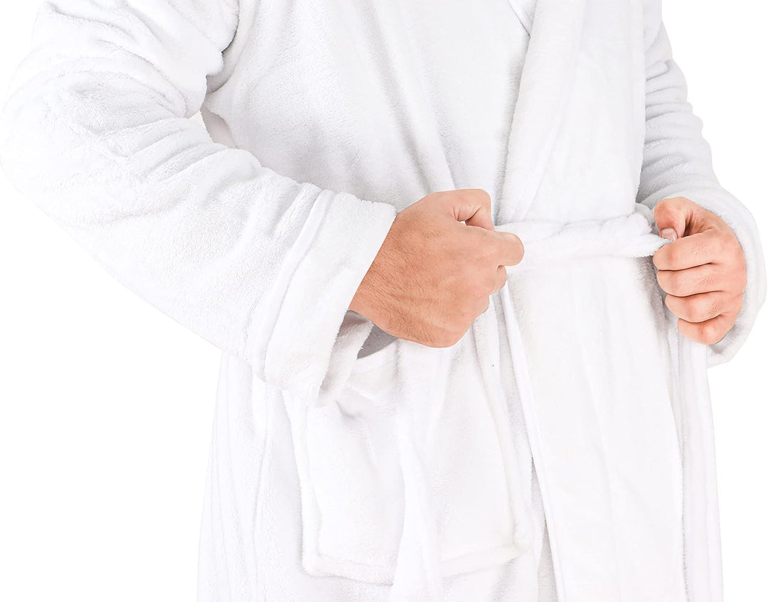 Comfortable Men's Fleece Dressing Gown - Harry