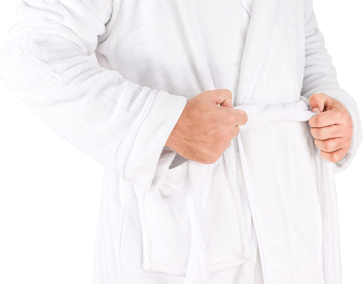 Comfortable Men's Fleece Dressing Gown - Harry