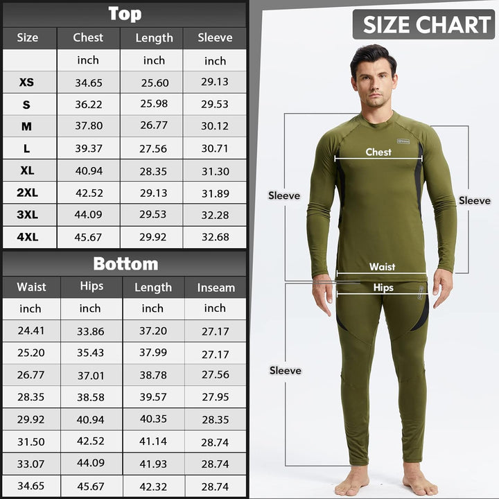 Thermal Underwear Set for Men - Thomas