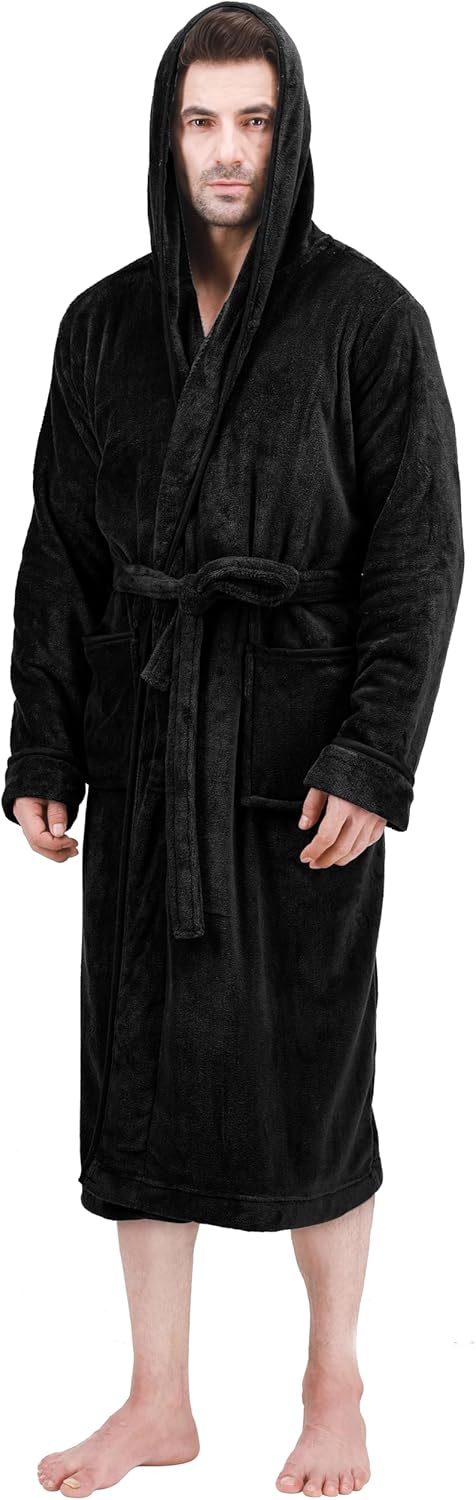 Comfortable Men's Fleece Dressing Gown - Harry
