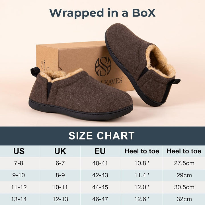 Warm Winter Slippers for Men - Noah