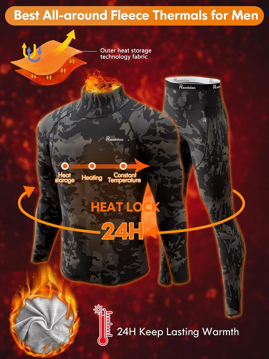 Thermal Underwear Set for Men - Thomas