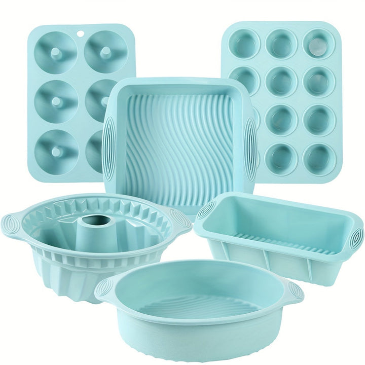 Complete Silicone Bakeware Set – Flexible, Durable and Easy to Use