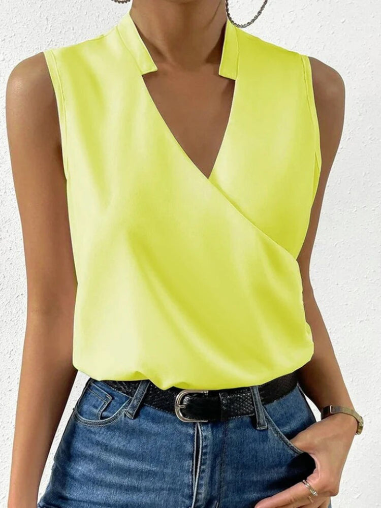 Chic Sleeveless Women's Top