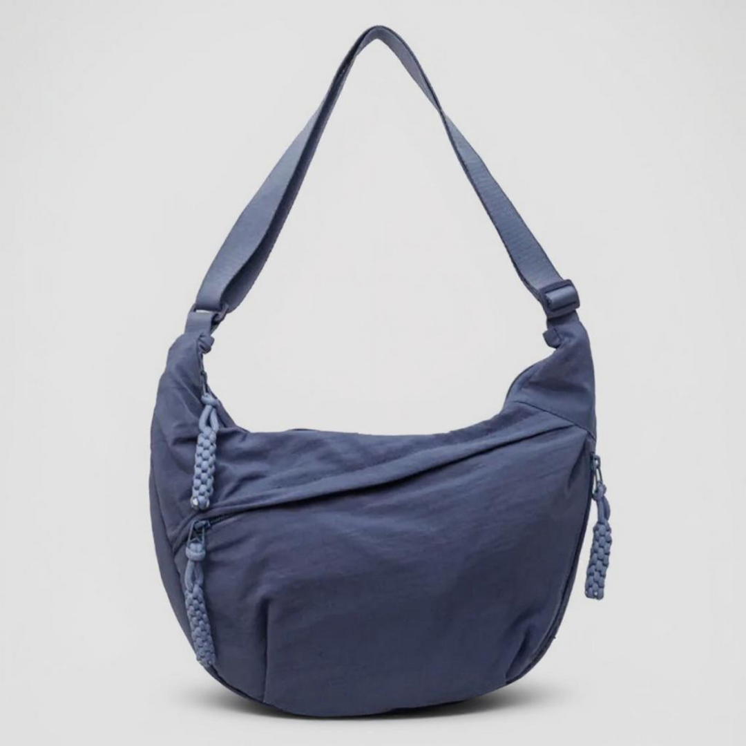 Crescent Shoulder Bag – Made from Sustainable Nylon with Adjustable Shoulder Strap
