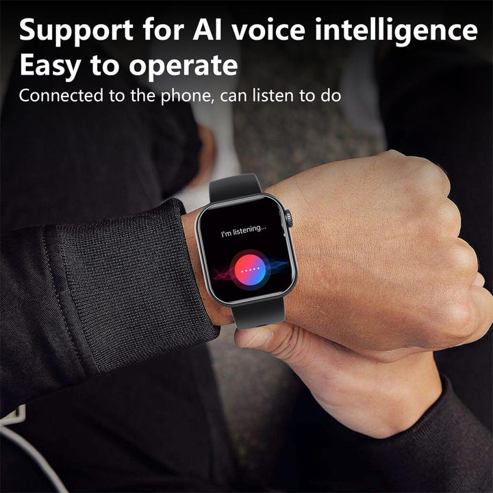 Waterproof Smartwatch with Blood Pressure, Blood Oxygen Saturation and Sleep Monitor