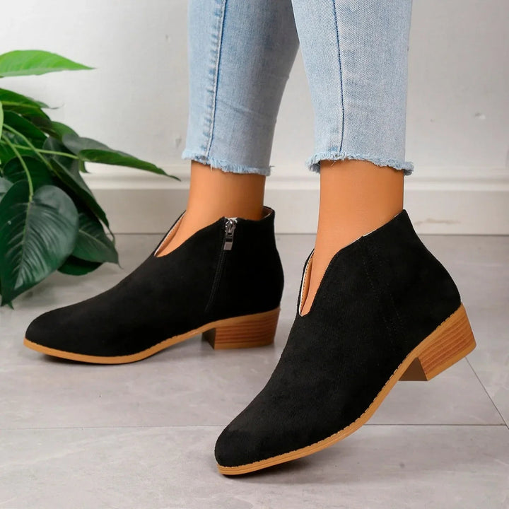 Stylish Suede Ankle Boots for Women