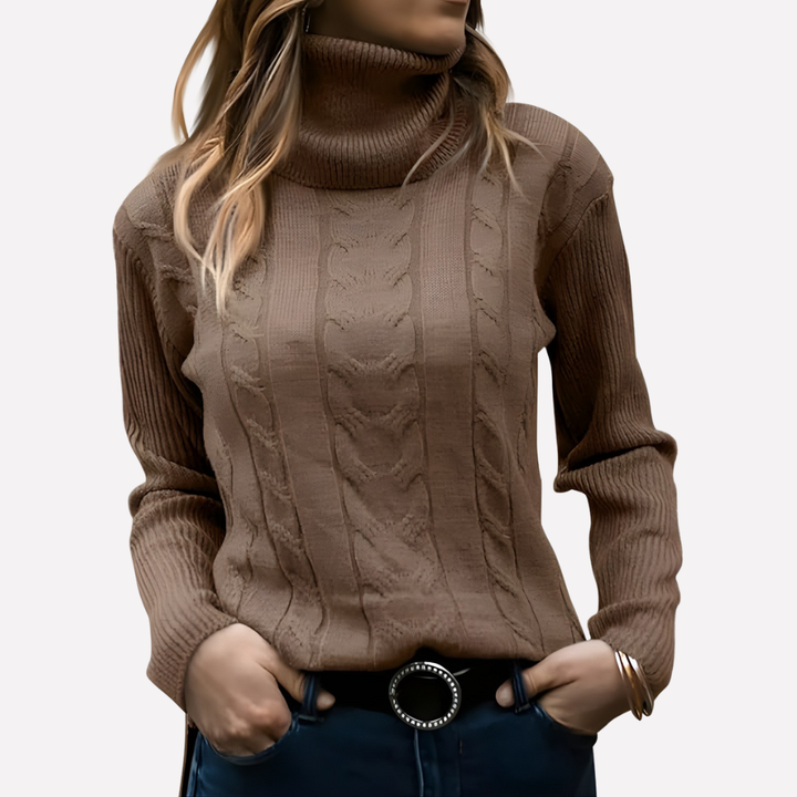 Women’s Turtleneck Pullover – Relaxed Everyday Style