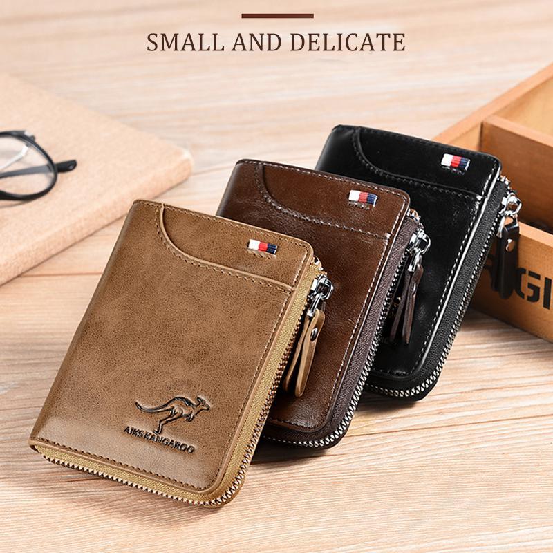 Stylish Compact Wallet with RFID Protection