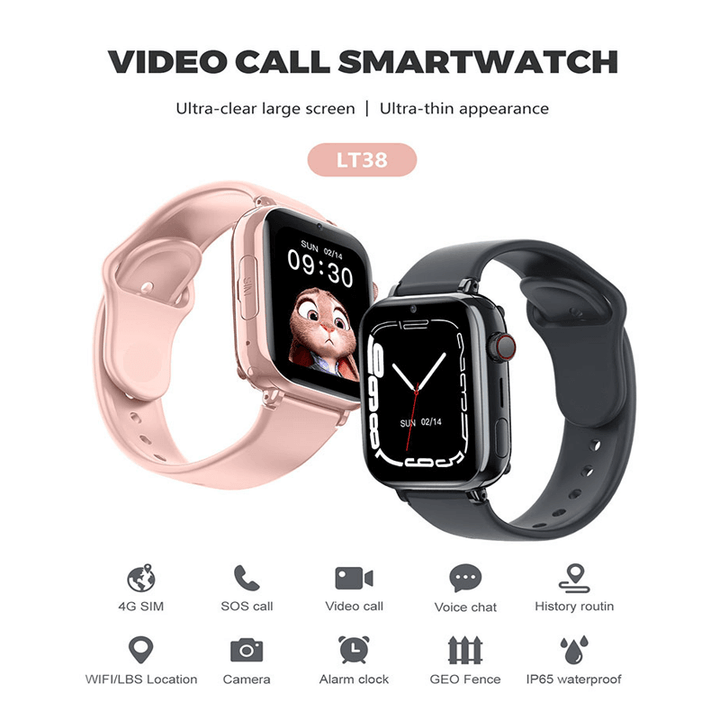 Kids' Safety Watch with 4G Video Calling and GPS Tracking