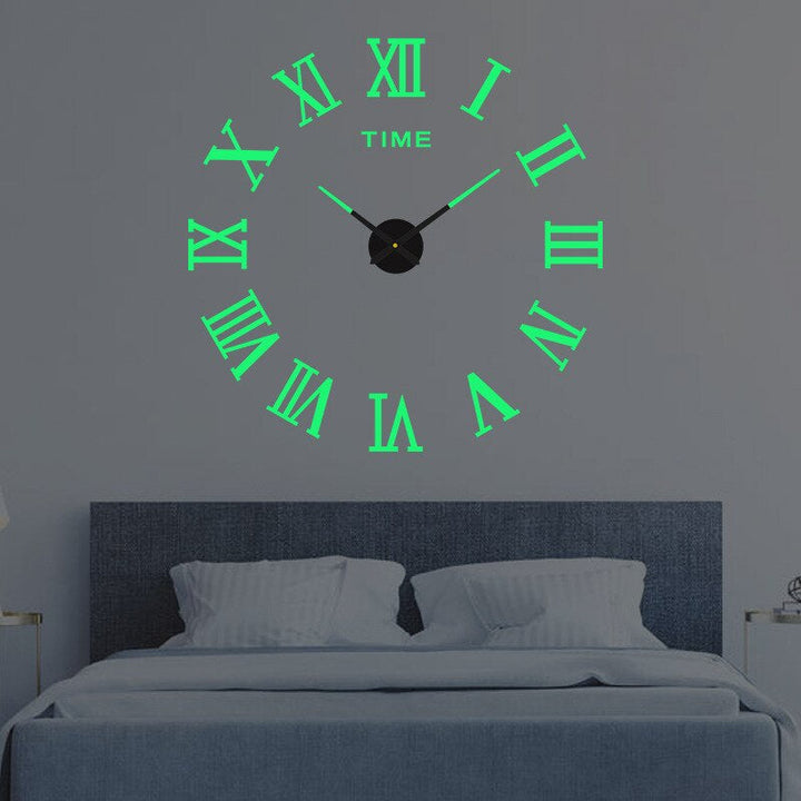 Large Modern-Style Wall Clock