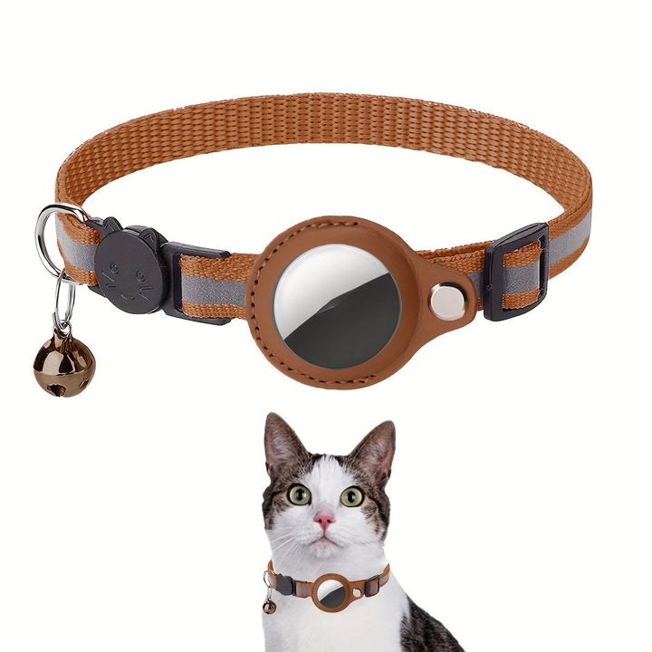 Reflective Cat Collar – Safety Buckle and Bell for Increased Visibility