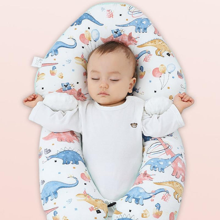 Ergonomic Cotton Pillow for Babies for Safe, Comfortable Sleep