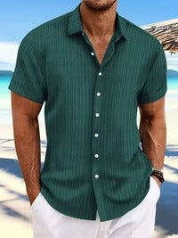 Summer Short-Sleeve Men's Shirt