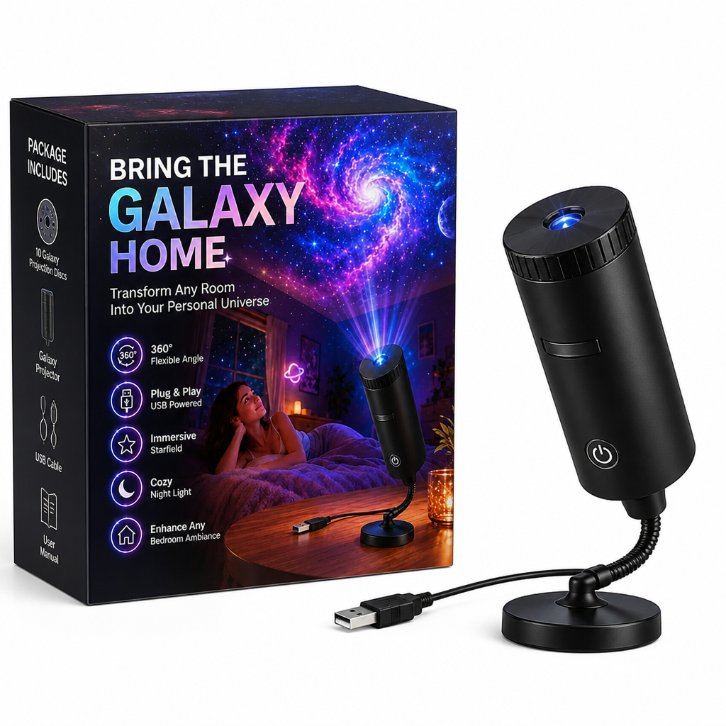 Holiday Light Projector – Instant Festive Scenes in Any Room