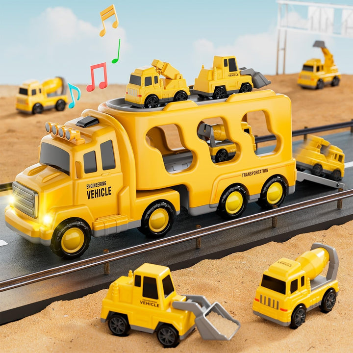 Magic Car City with Light and Sound Effects